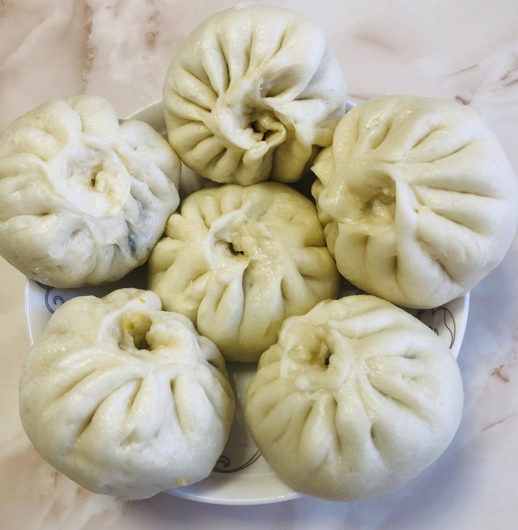 西葫芦鸡蛋包子