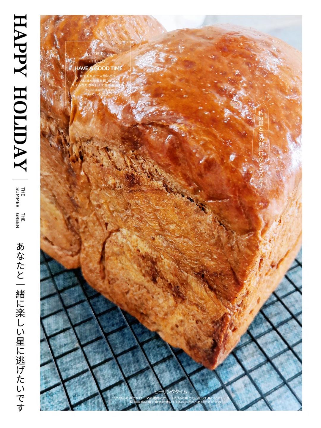 香浓柔软的巧克力吐司