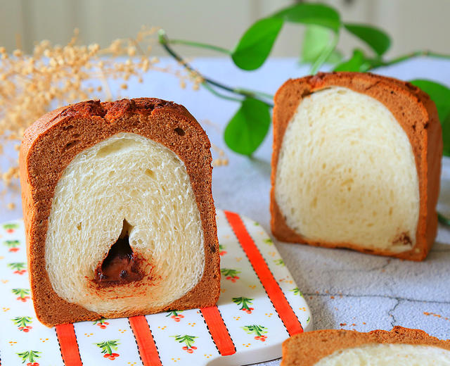 黑钻吐司的做法