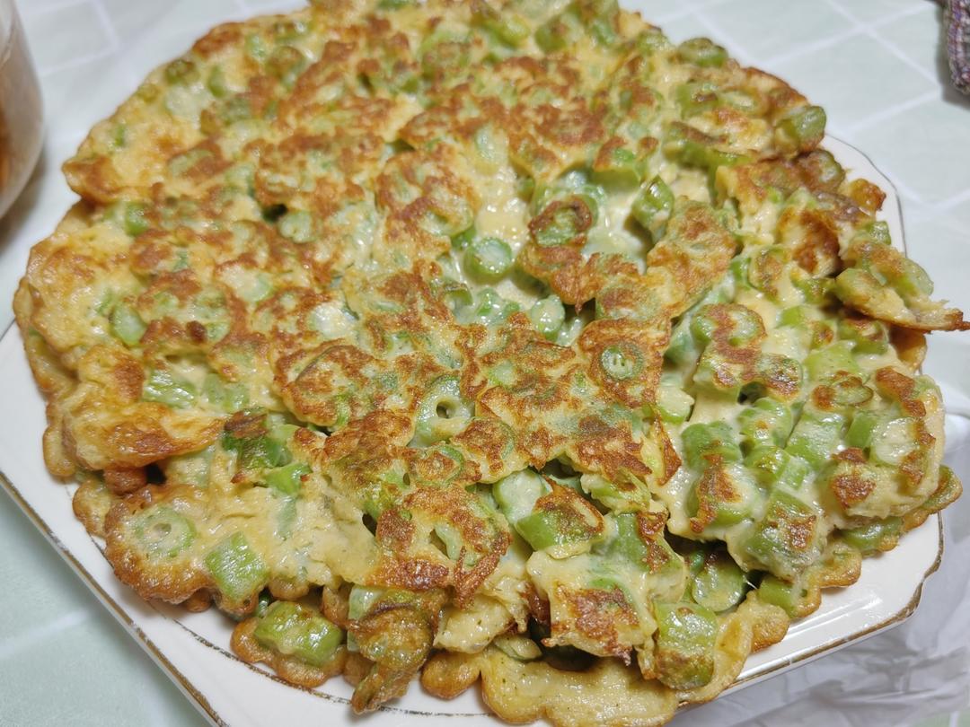 豆角粒煎蛋