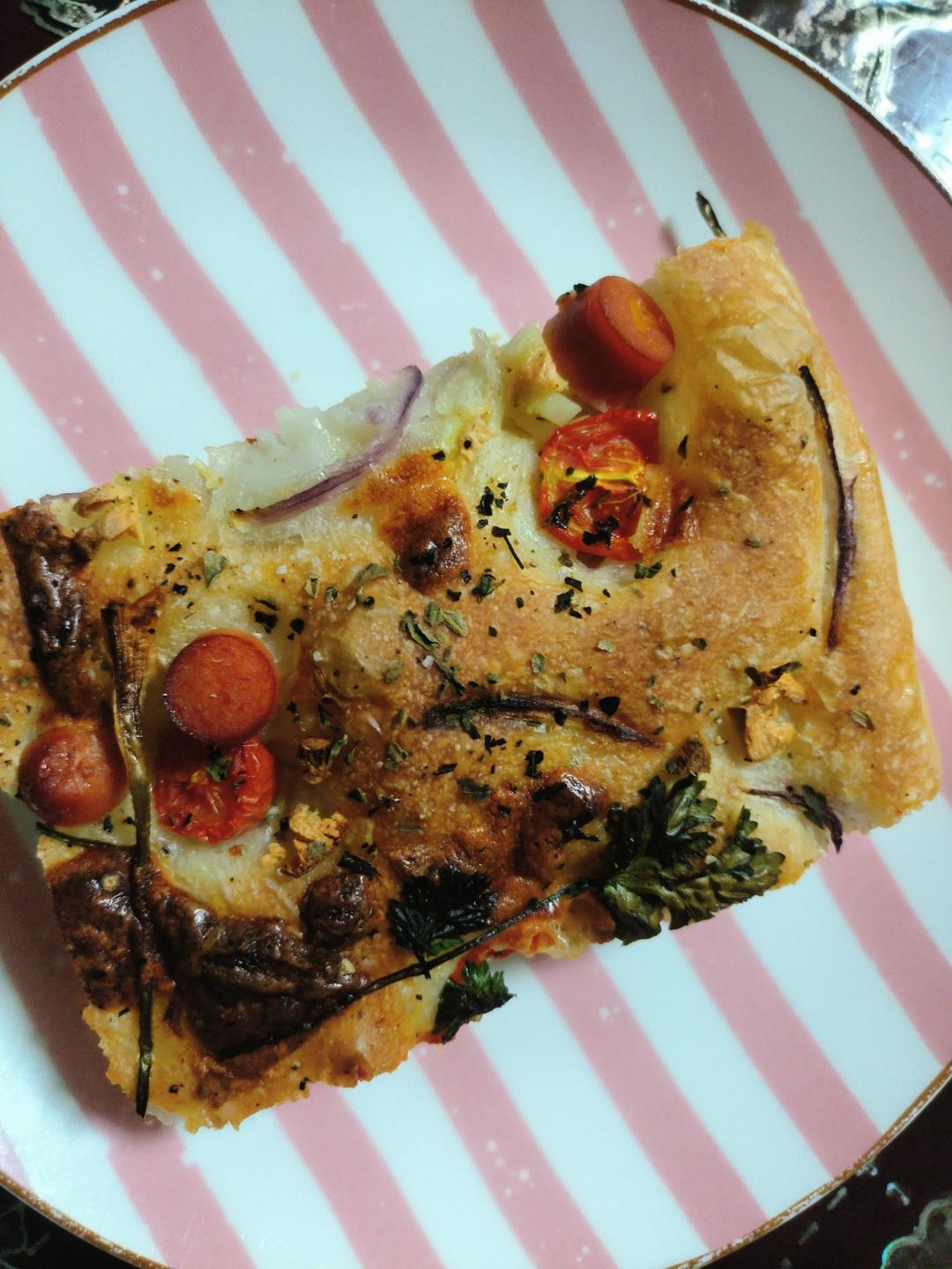 『研究了2年的完美食谱』最简单的免揉佛卡夏