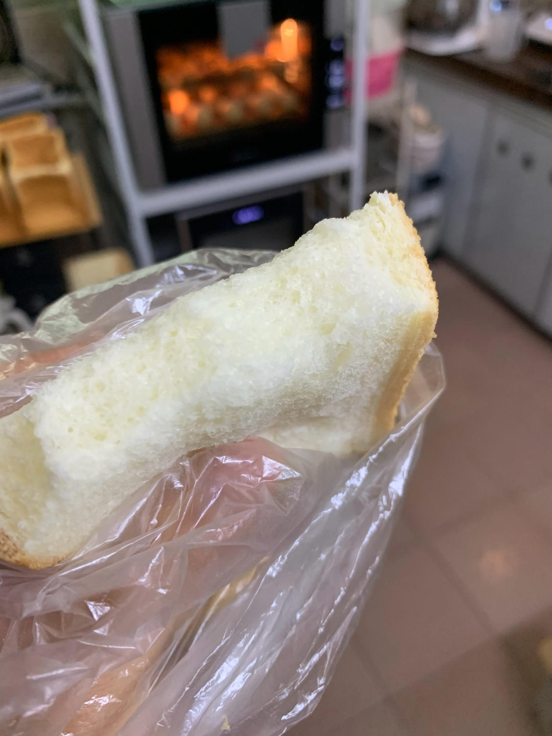 蛋白炼乳小吐司
