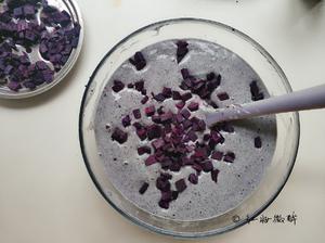紫薯戚风蛋糕的做法 步骤12