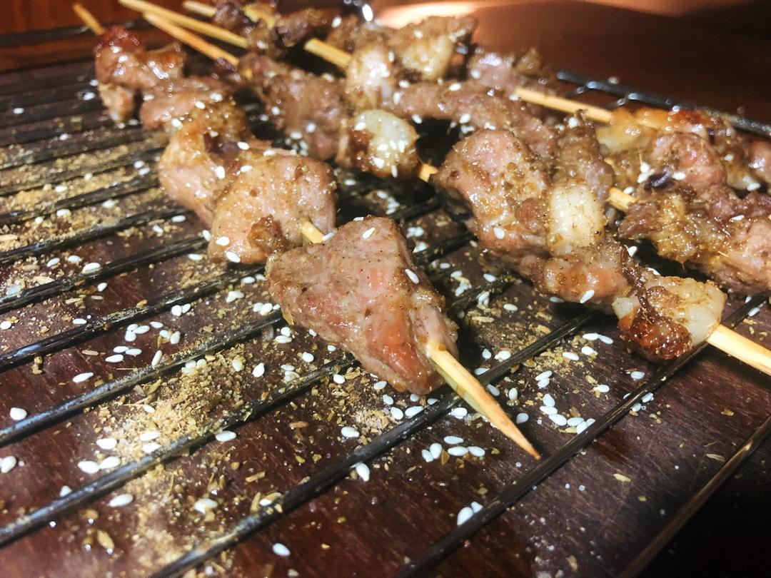 烤羊肉串
（烤箱版）
