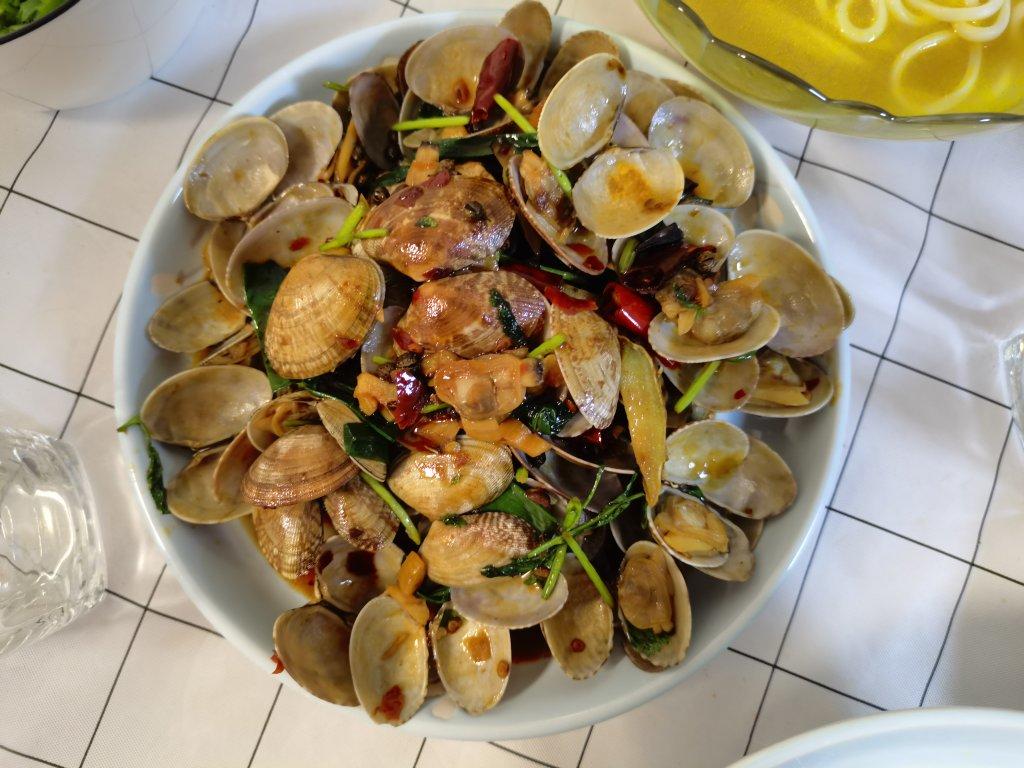 辣炒花蛤