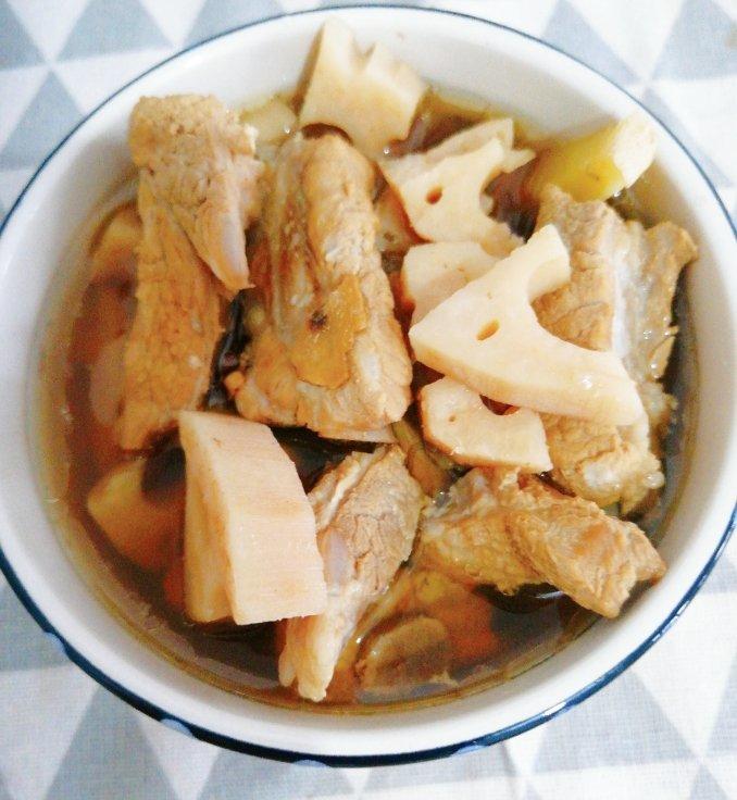 陈情令师姐的莲藕排骨汤（极简做法）