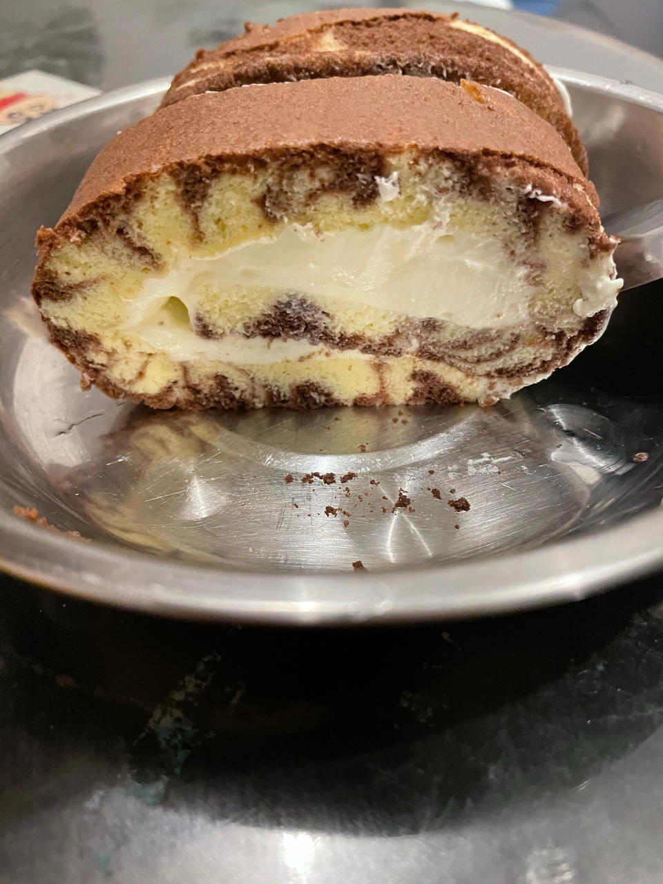 可可旋风蛋糕卷（视频）