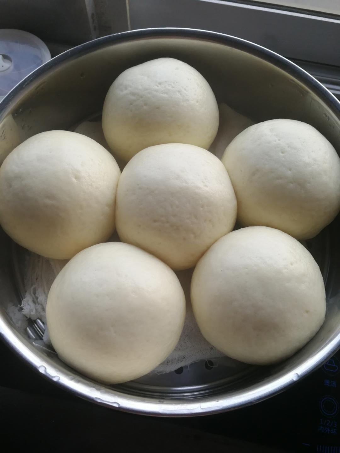 牛奶小馒头（如鸡蛋般光滑）