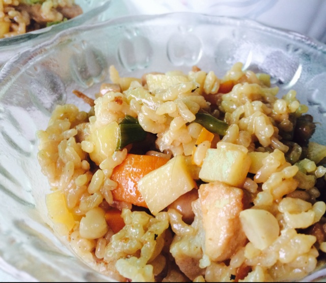 土豆焖饭（电饭锅版）