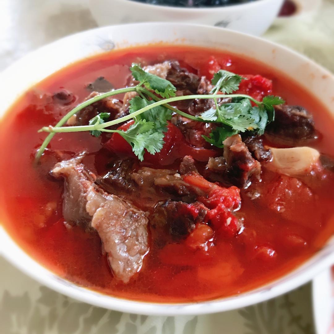 西红柿牛腩