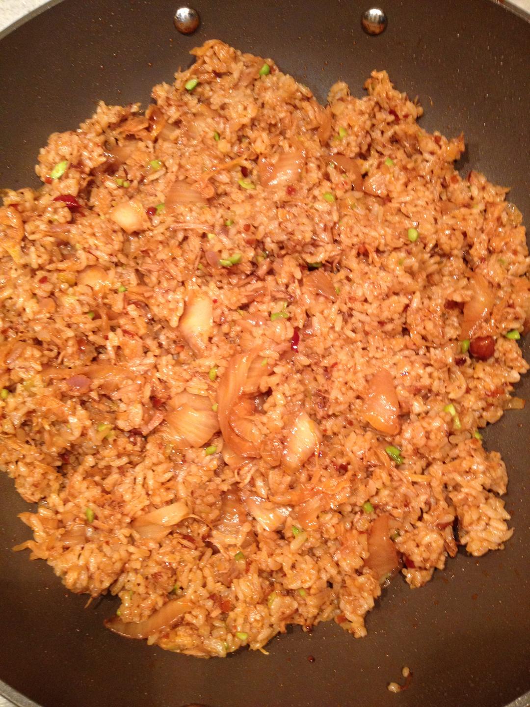 辣白菜炒饭