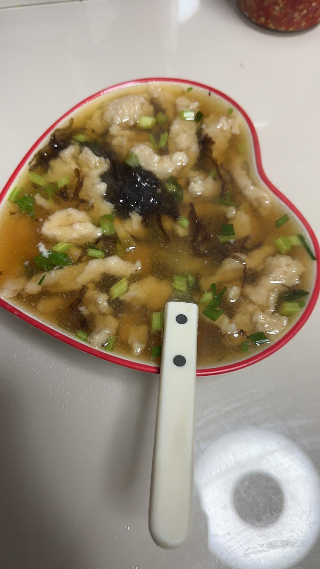 温州瘦肉丸，自制无添加剂快手做的猪肉羹