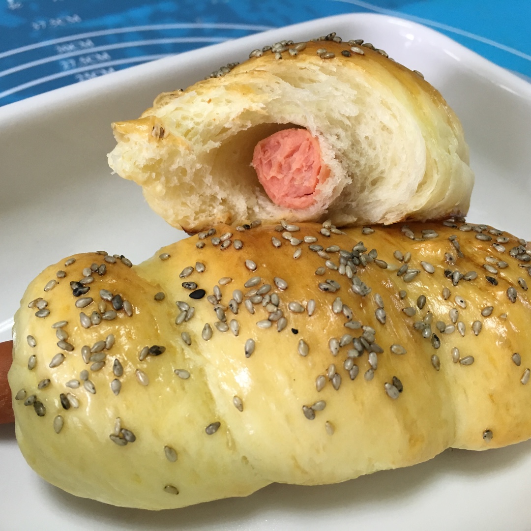 热狗面包卷