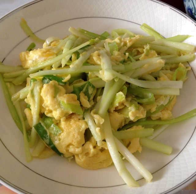 韭黄炒蛋