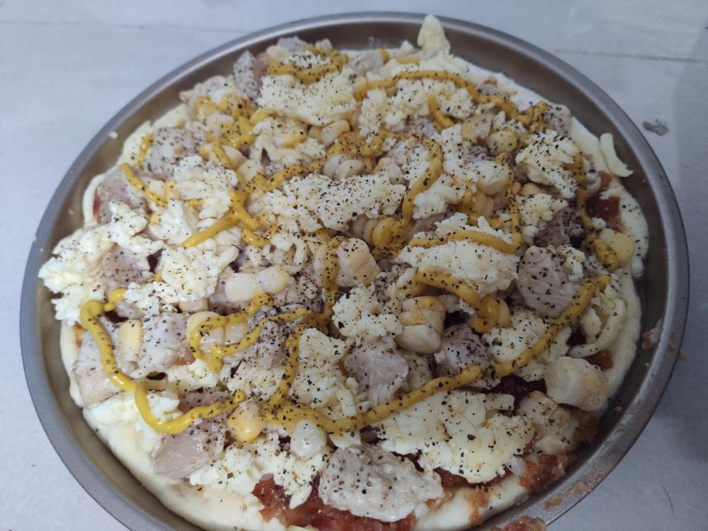 家庭披萨（披萨酱，饼皮，成品一次教给你）的做法