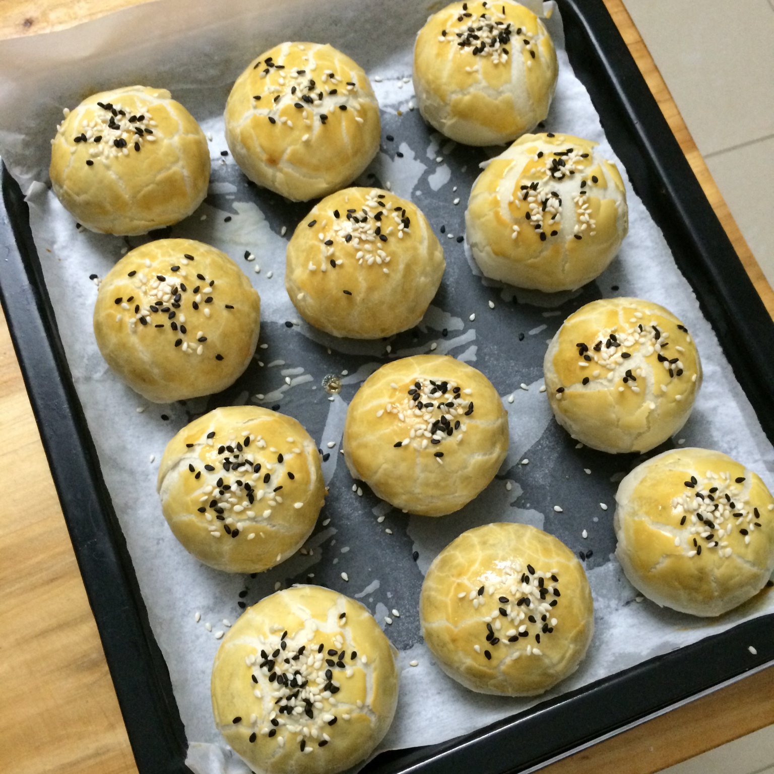 《莉莎美食》 蛋黄酥