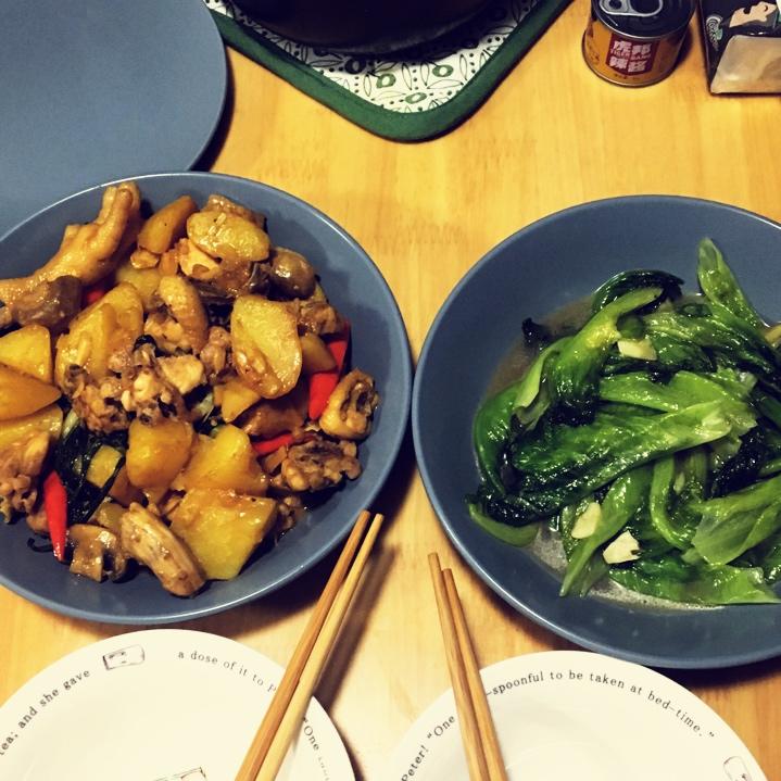 土豆烧鸡（非常下饭哦~）