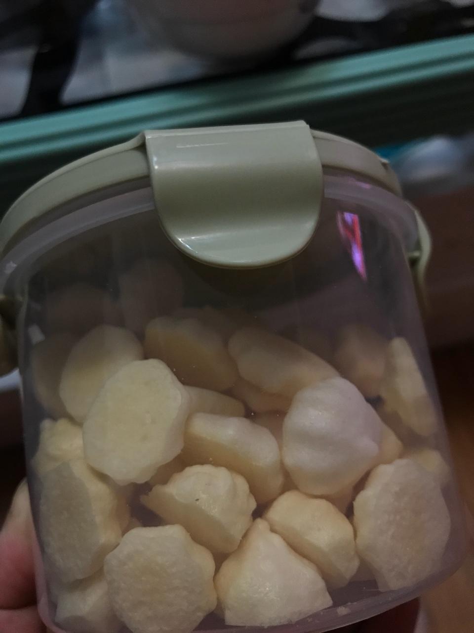 原味蛋奶溶豆