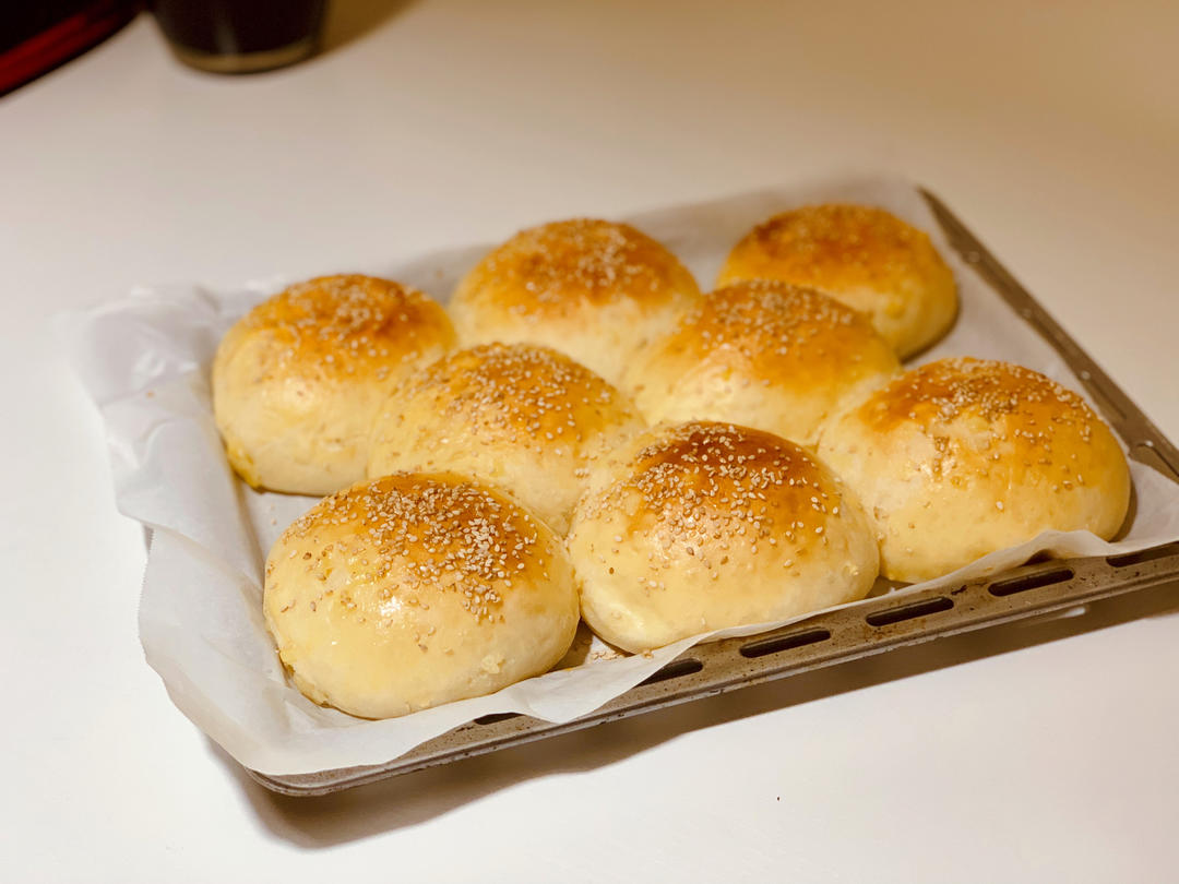 小高姐的免揉土豆面包 汉堡胚