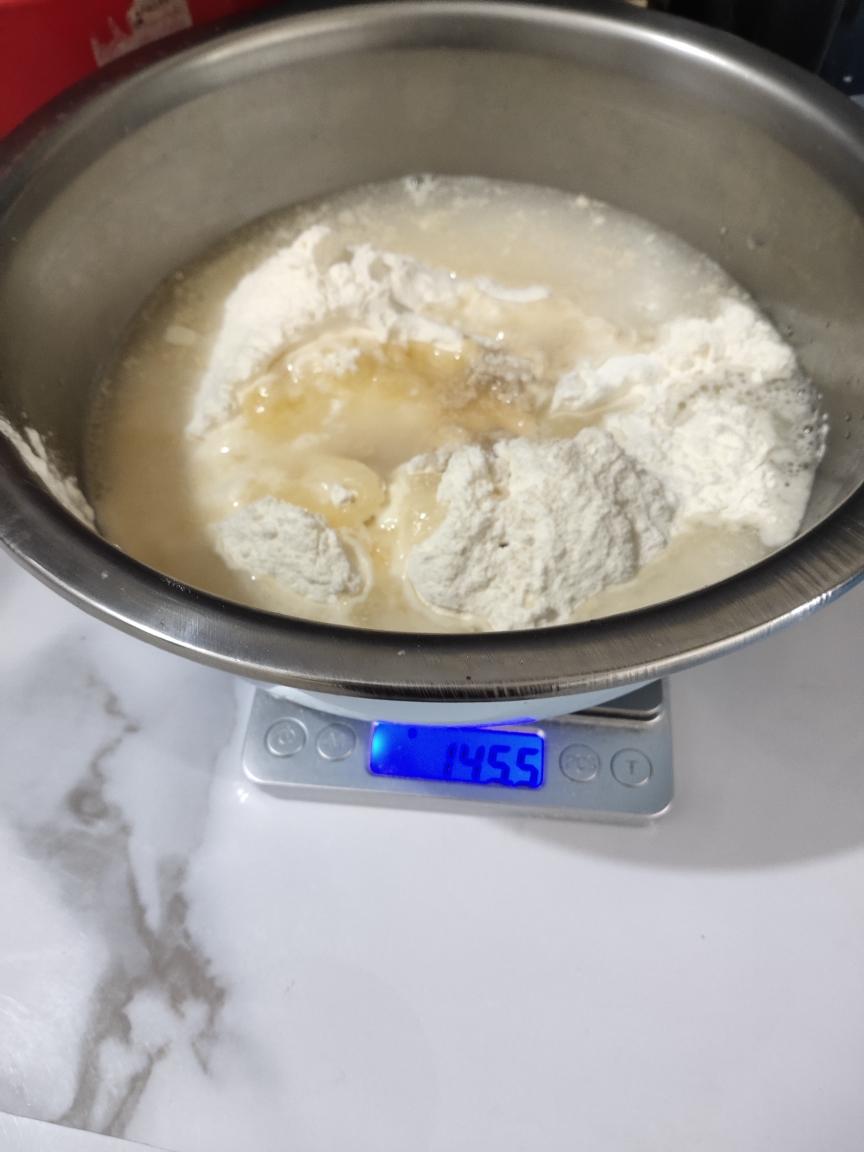 纯奶手撕吐司的做法 步骤1