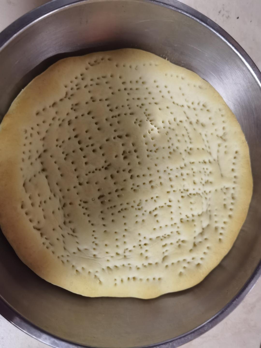 八寸披萨饼皮（四个）制作