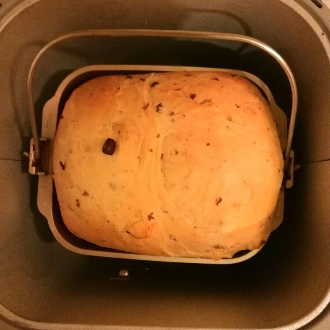 淡奶油红豆吐司 take two 松下面包机 后油法