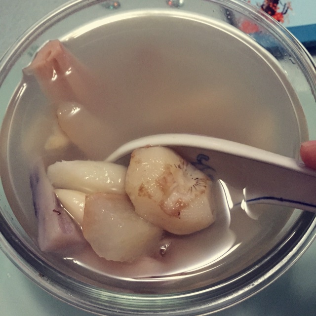 缇缇的时光匣子做的止咳润肺四白汤