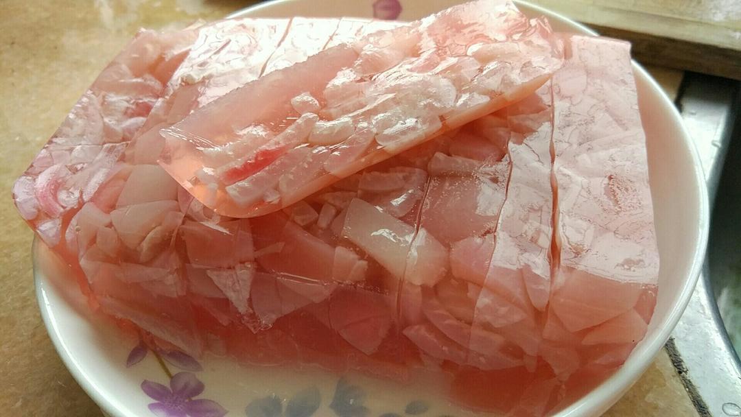 吃真正的胶原蛋白：水晶皮冻