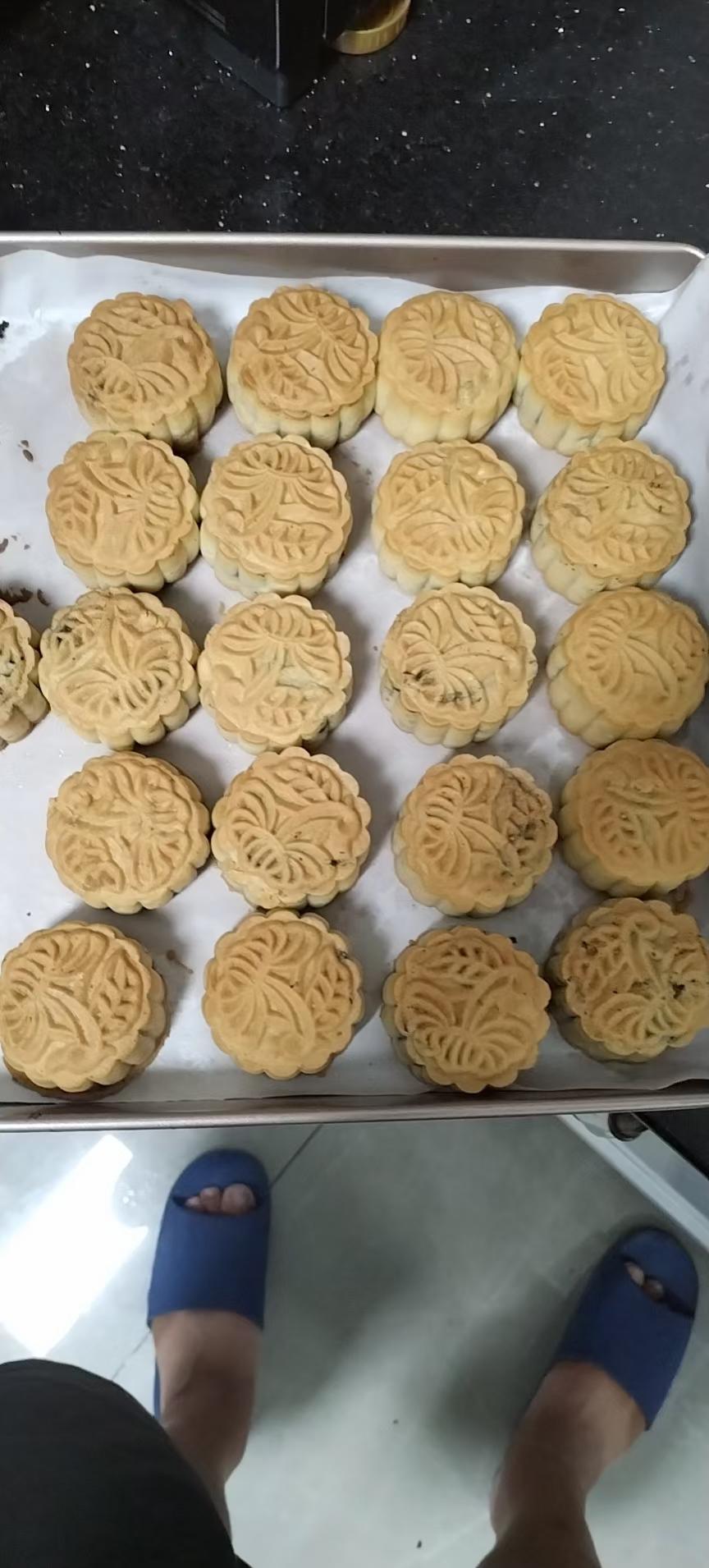 广式月饼—黑芝麻雷沙（保姆级教程）
