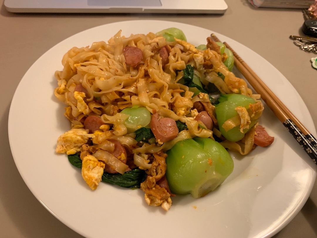 路边摊风味炒方便面