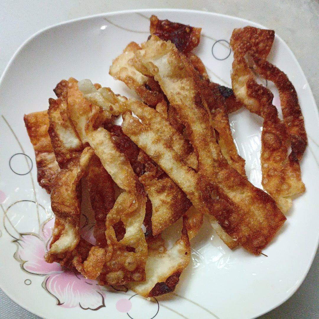 馄饨皮小零食