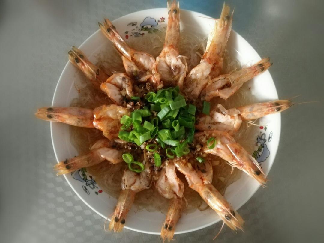 蒜蓉粉丝蒸虾