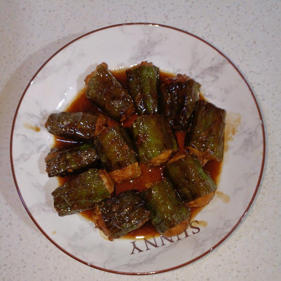 虎皮青椒酿肉