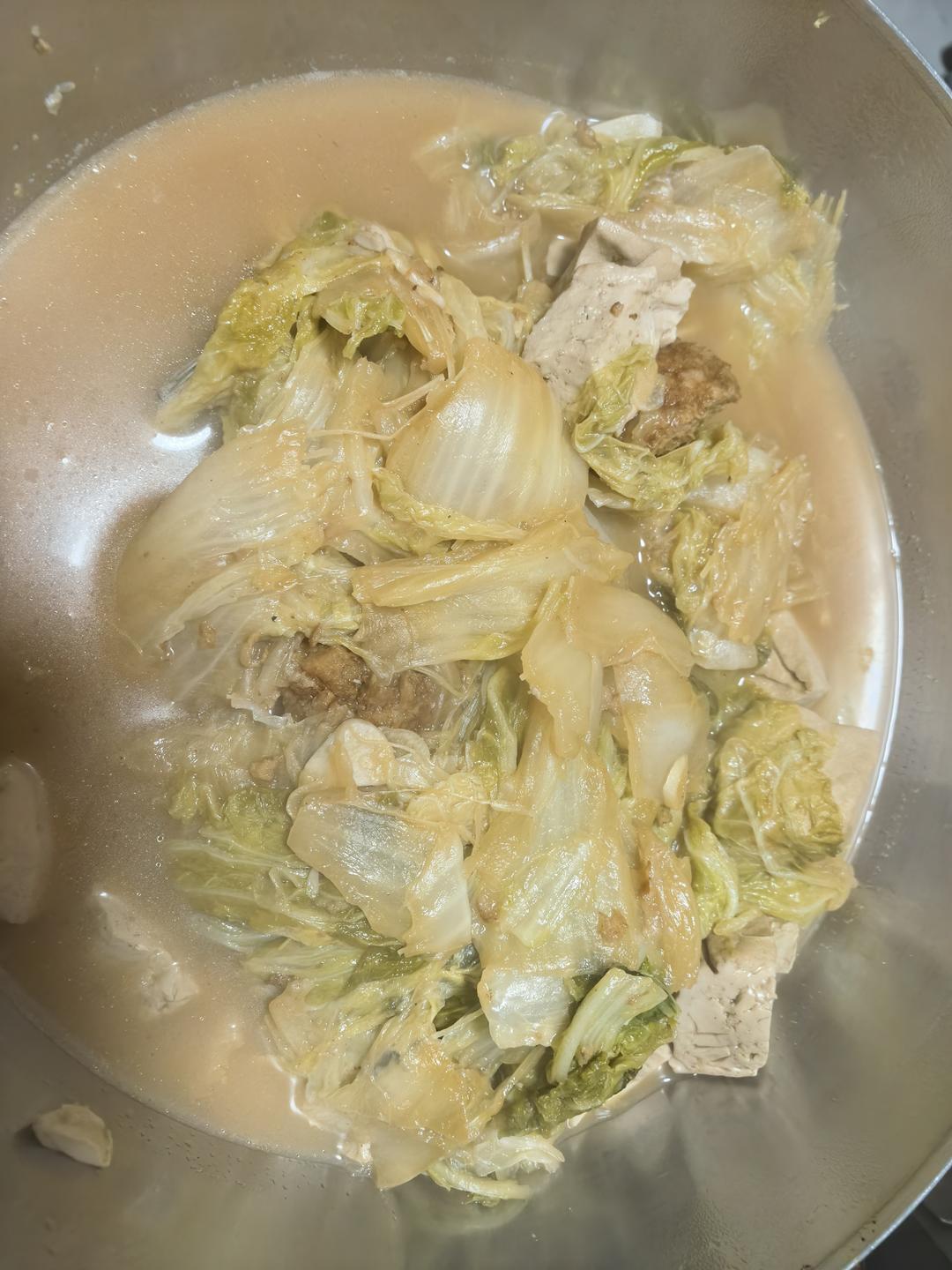 传统白菜炖豆腐