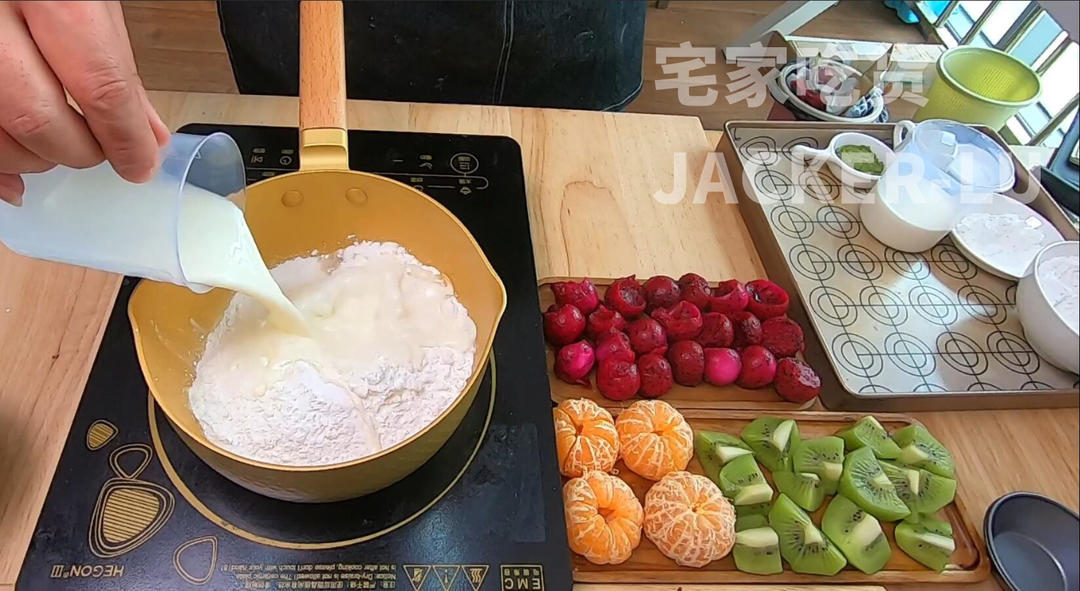 纯奶手撕吐司的做法 步骤1