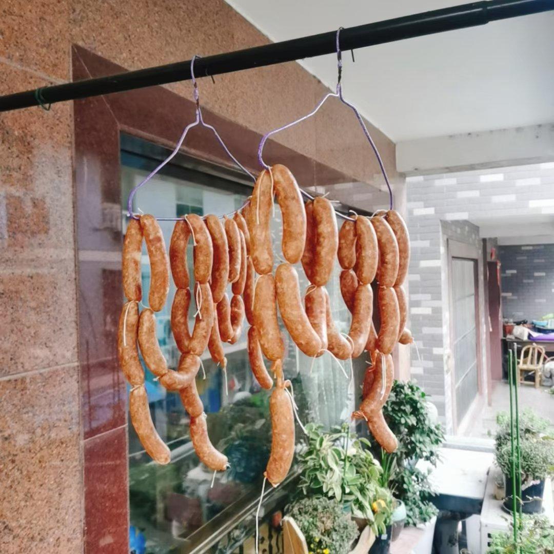 自制黑椒风味脆皮肠--多图详解手工灌肠