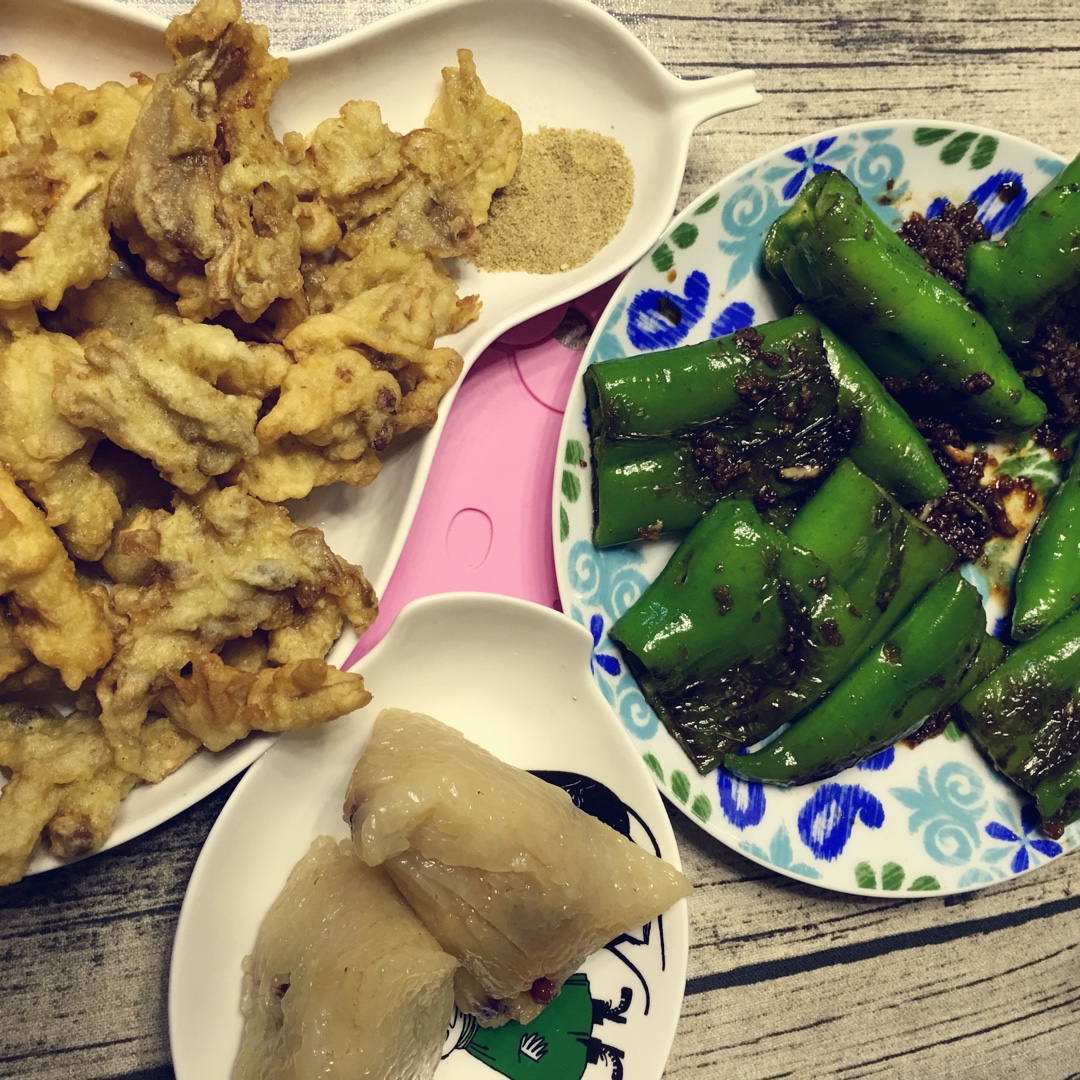 干炸蘑菇（家乡版）