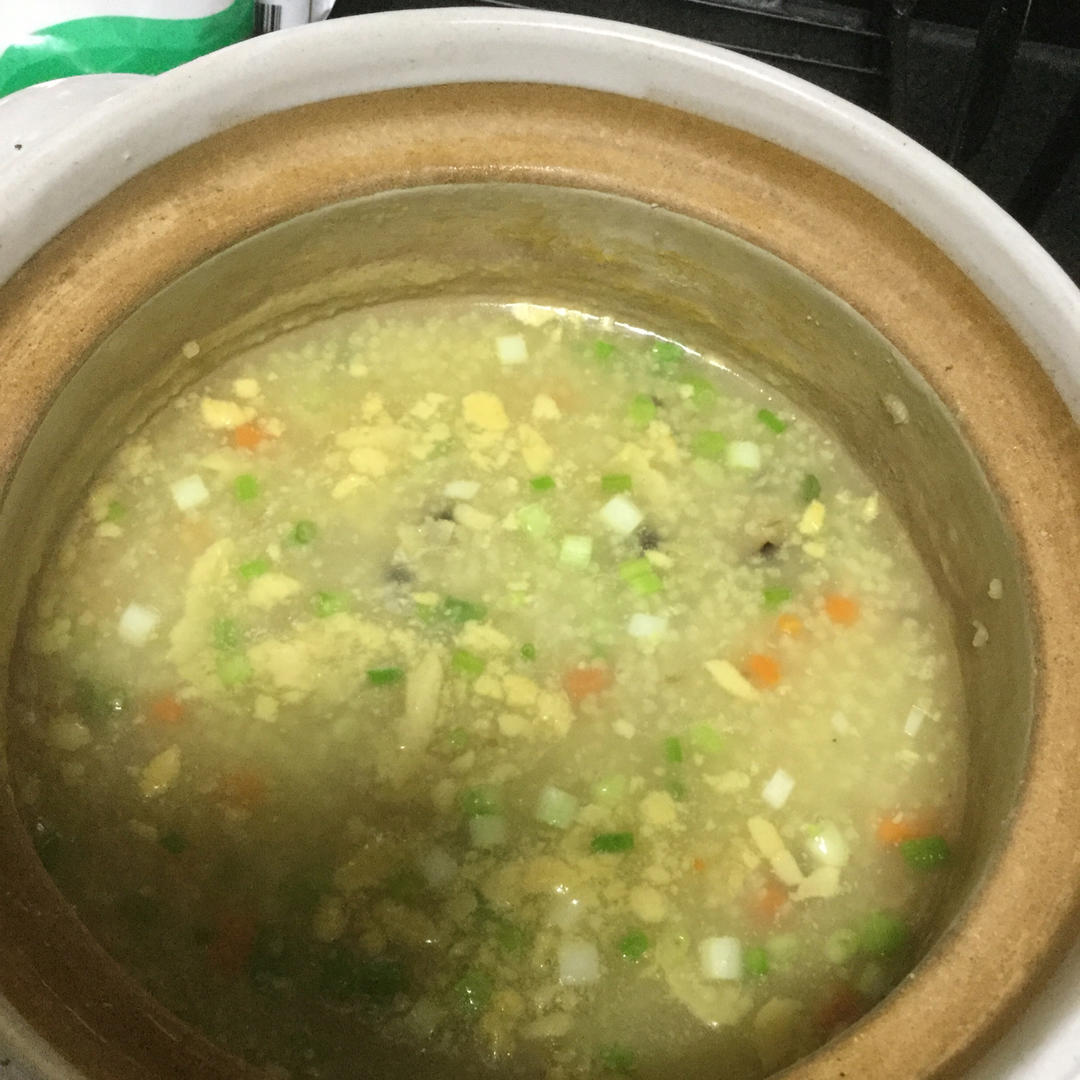 海参小米粥