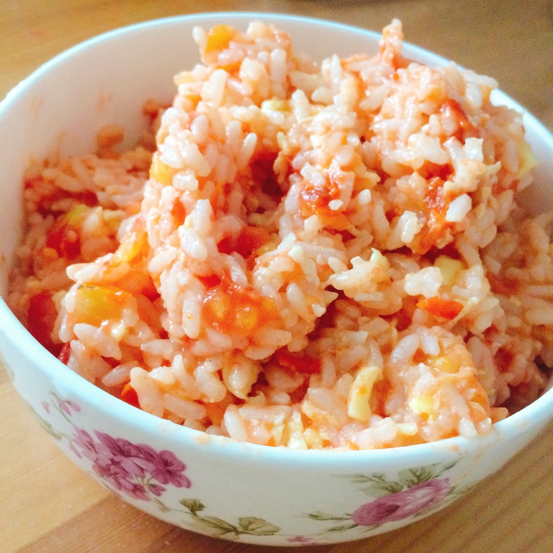 番茄鸡蛋炒饭