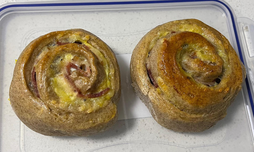 培根起司面包卷