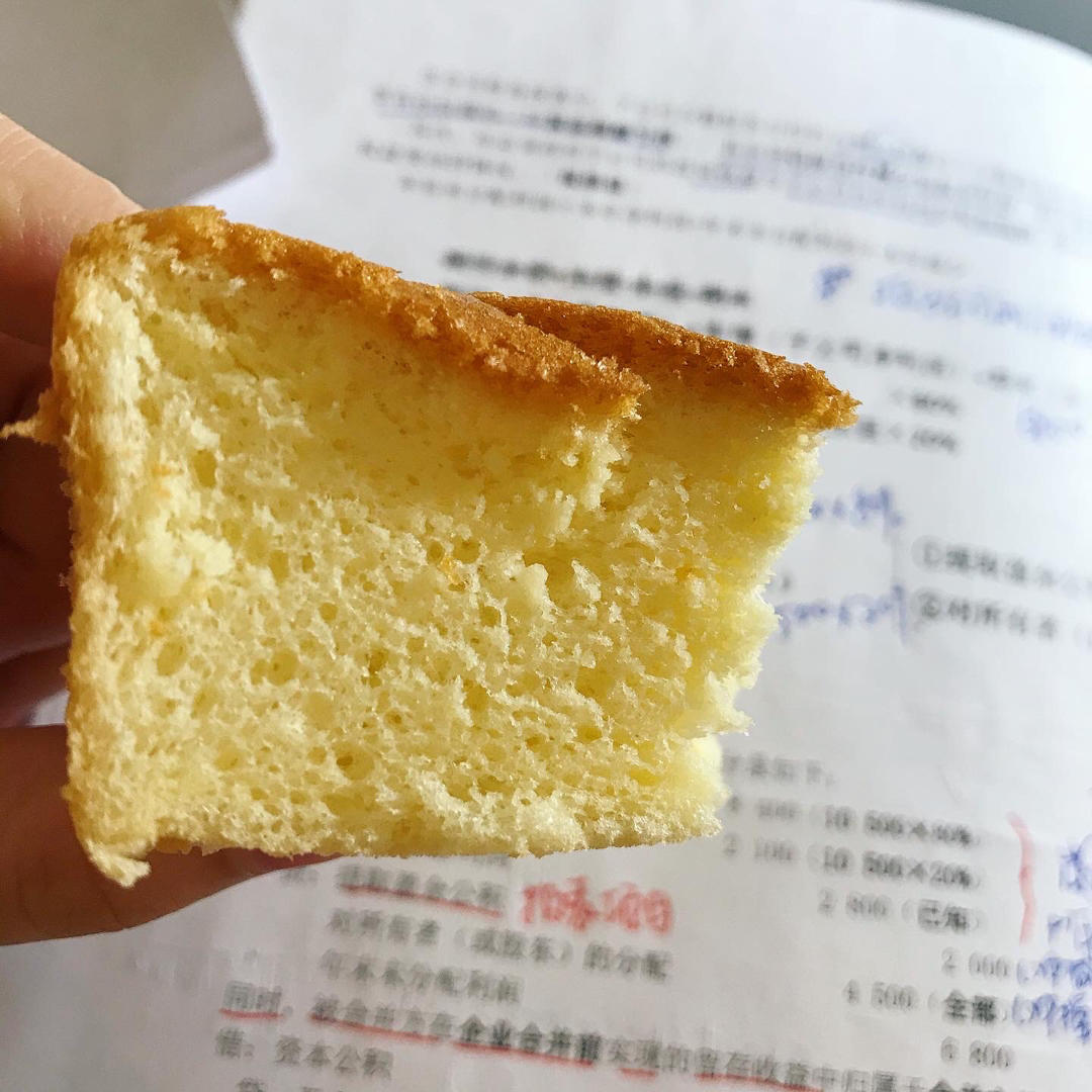 做了几十个，零失败戚风蛋糕