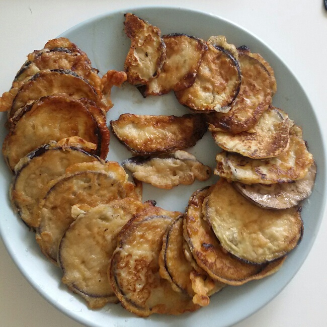 夏日煎茄饼