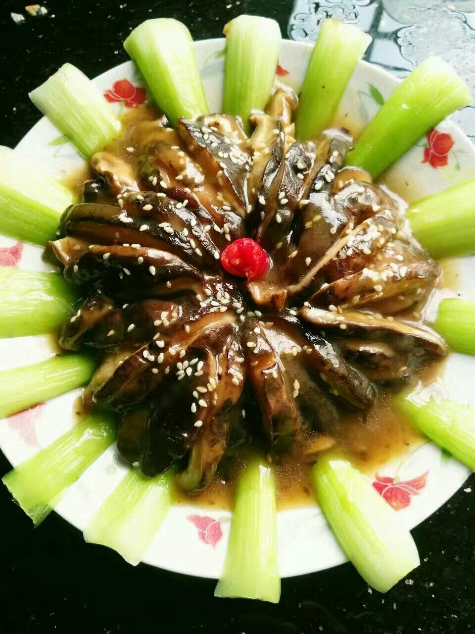 蚝油香菇油菜