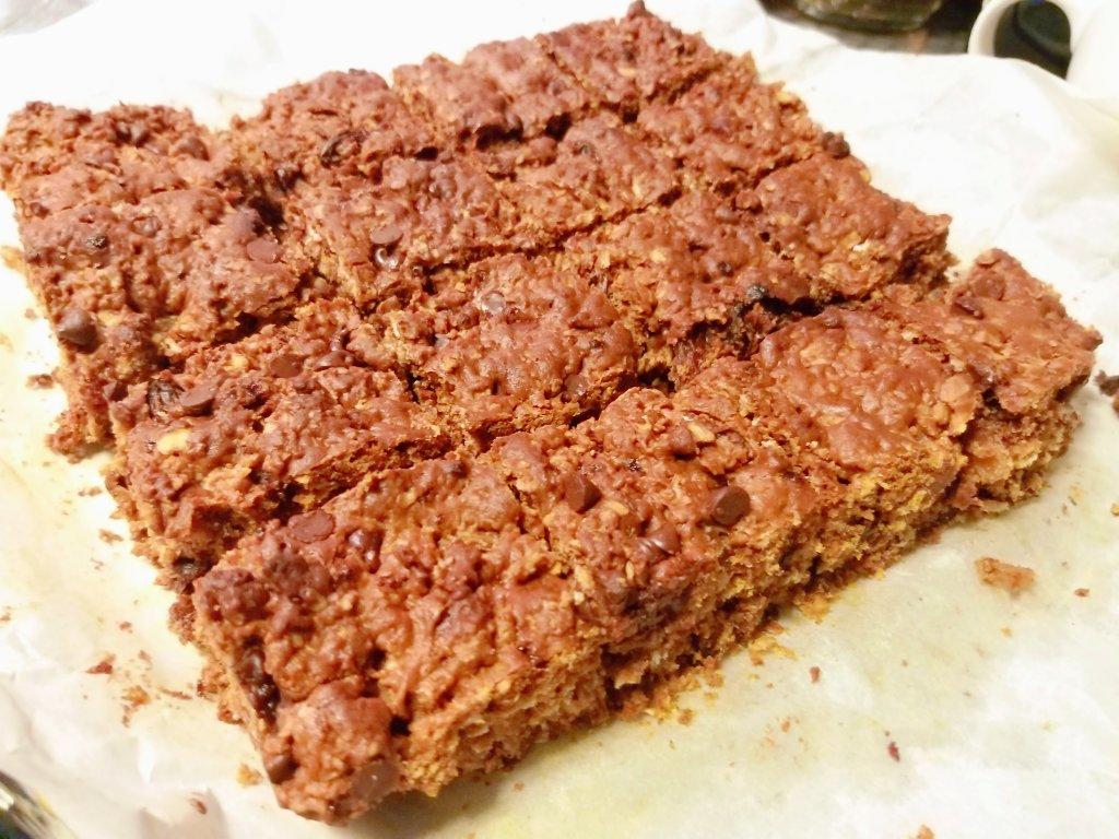 黑巧早餐燕麦糕丨健康·零食