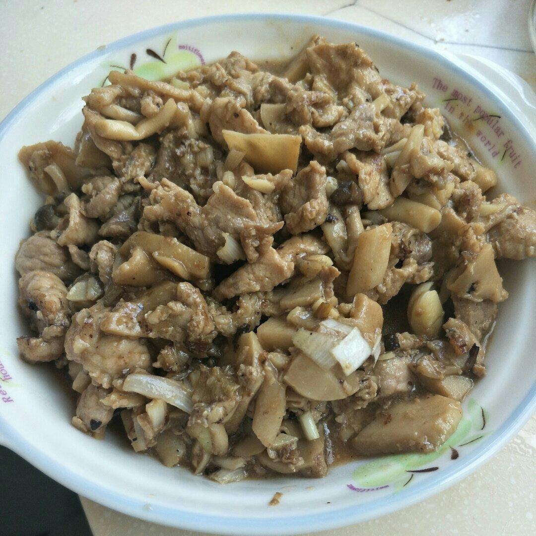 肉炒杏鲍菇
