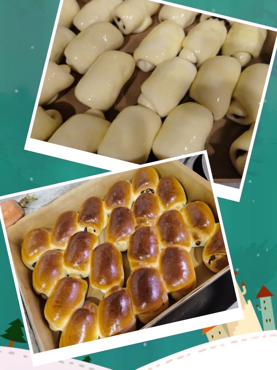 又香又软又拉丝，咬一口奶香十足！超治愈的淡奶油波兰种小餐包