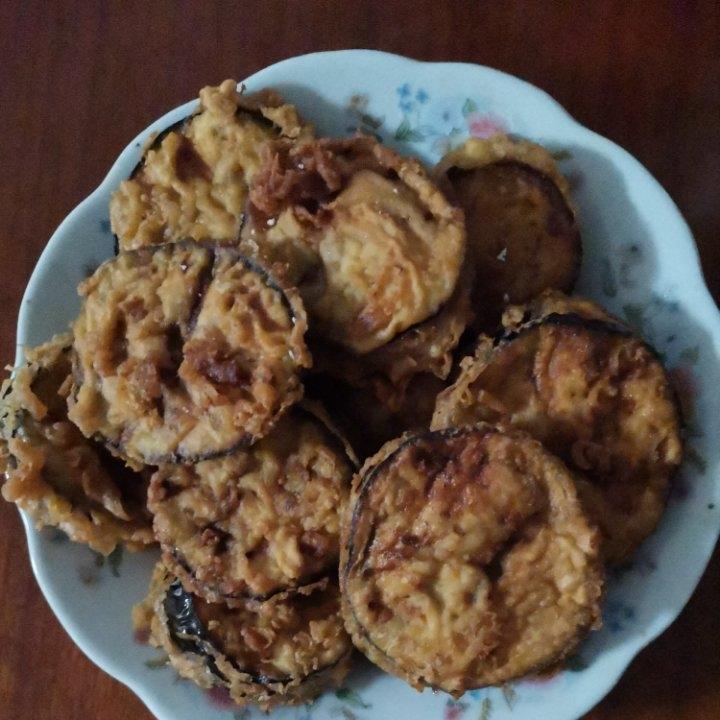 家常主食 炸茄盒 肉馅儿茄子