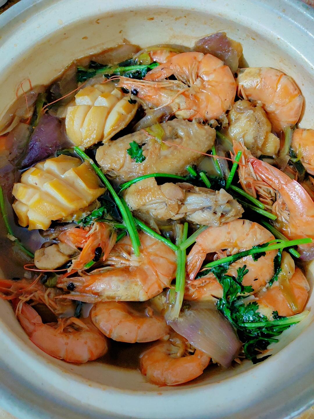 鲍鱼鸡翅煲（家庭版）