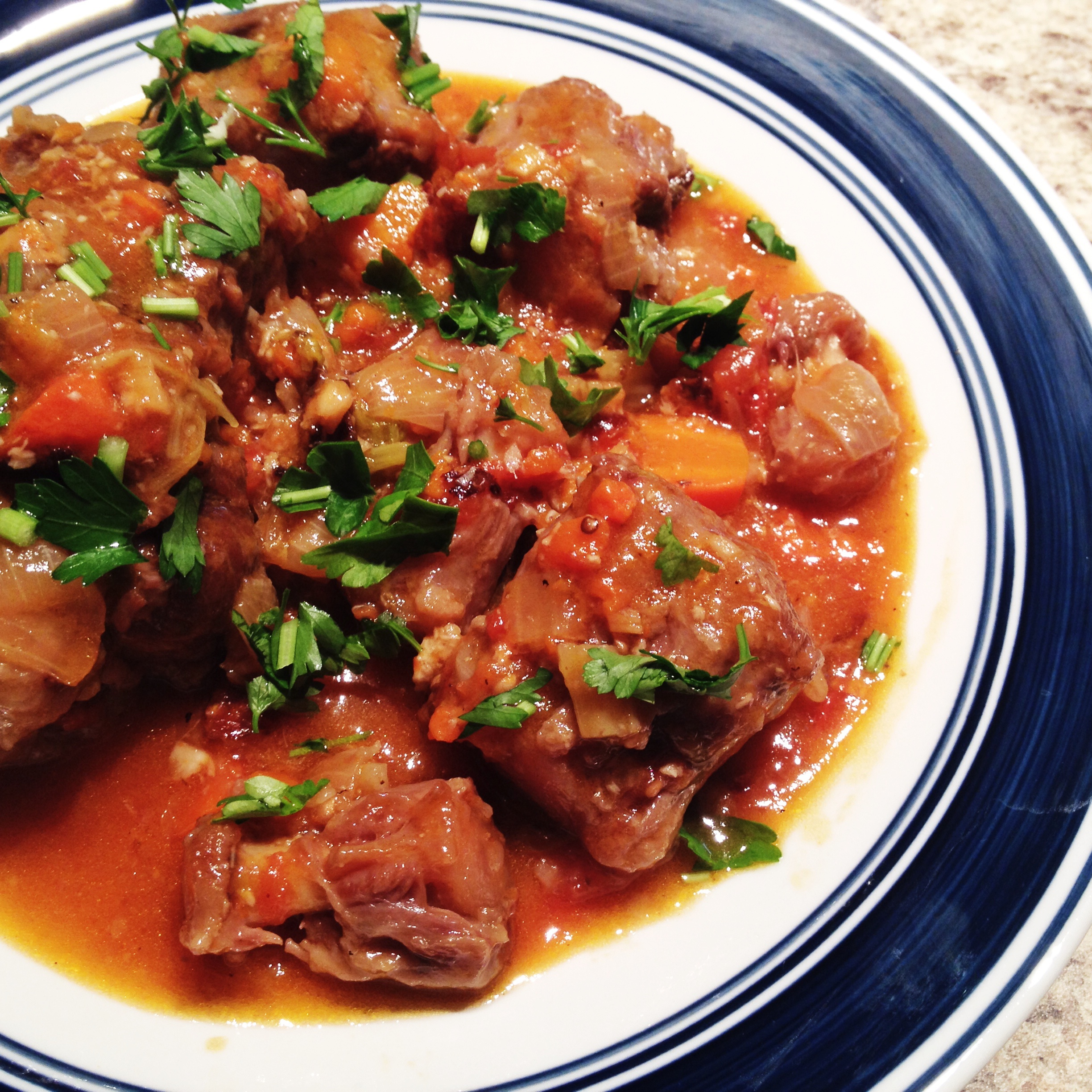 加勒比式红烩牛尾