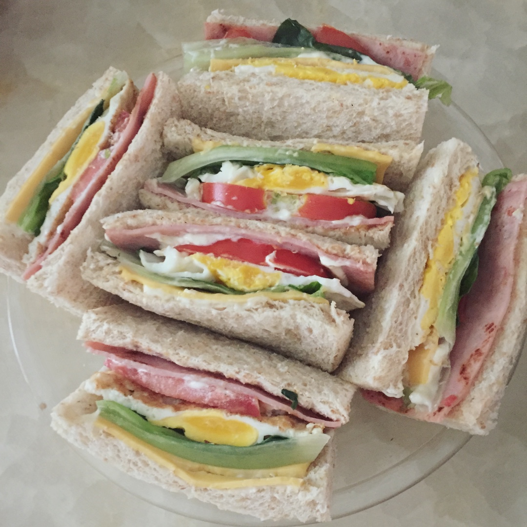 hyj-_--_-做的堂妈小厨——三明治